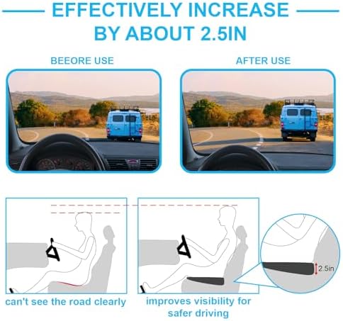 Allaboutsla Car Seat Cushion, Car Seat Cushions for Long Driving - Image 3