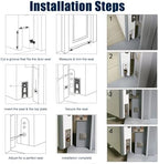 Automatic Drop Down Door Sweep - Concealed Recessed Draft Stopper Seal for Energy Efficiency, Noise Reduction, and Weatherproofing - Ideal for Home and Office Use - Image 7