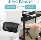Lilithye Footrest for Desk Adjustable Height 2-in-1 Function, Black - Image 5