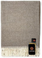 Alpaca Home | Dynasty Throw Blanket | 100% Pure Baby Alpaca Wool • Hypoallergenic, Soft & Cozy • Ethically Sourced | Softer & Warmer Than Wool (Marvin Gardens) - Image 4