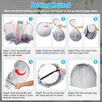 2 Pcs 78 * 41 * 31 Inch Extra Large Pop Up Mosquito Net, Portable Mesh Tent - Image 7