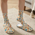 Christmas Slippers for Women Washable House Shoes with Cute Socks - Image 3