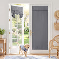 RYB HOME 2 Panels Blackout French Door Curtains for Front Back Glass Door by RYBHOME