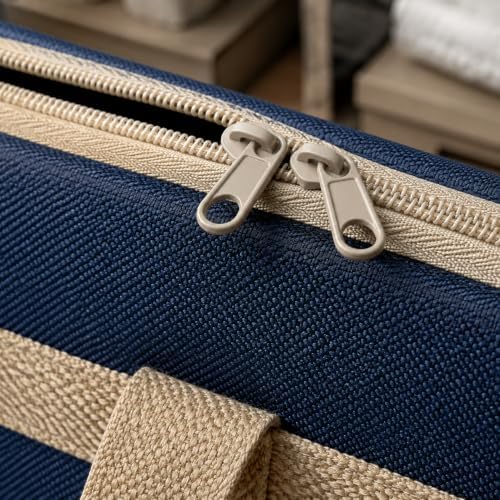 Quilt Storage Bag, Storage Bag, Thickened, Non-woven, Navy - Image 3