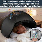 Blackout Bed Tent for Adults - Light-Blocking Privacy Shade for Sleep - Image 7