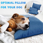 Kigley 12 Pack Mini Pillows for Daycare 9.1 x 13.8'' Small Travel Pillow Bulk Soft Breathable Cotton Pillow for Nap Travel Pet Neck Lumbar Purse Insert (Deep Blue) - Image 5