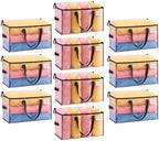 VENO Moving Bags, Storage Bags, Wide Open Top, Clear, 10 Pack by Veno