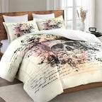 WeCozy King Comforter Set, 3 Pieces Gothic Goth Bedding, All Season - Image 3