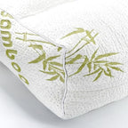 MINUPWELL 6.5" Knee Pillow for Side Sleepers - 100% Shredded Memory Foam Leg Pillow for Side Sleeping - Between Leg & Under Hip Pillow - Relieving Leg, Back, and Knee Pain - Rayon Derived from Bamboo - Image 5