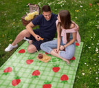Custom Picnic Blanket, Personalized Waterproof Outdoor Blanket - Image 5