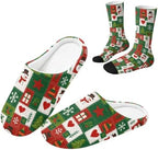 Jeiento Womens Fuzzy Slipper and Socks Winter Warm Gifts for Mom,Wam Cozy Indoor Socks Comfort Home Shoes by Jeiento