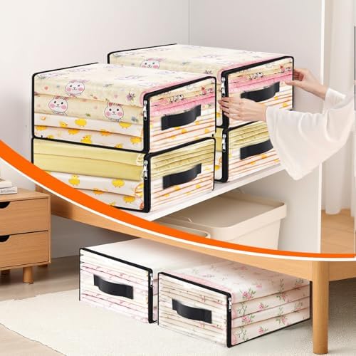 SpaceWhisper Clear Sheet Storage Bags, 8 Pack, 17.7 x 15.7 x 7.9 in - Image 7