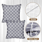 Britimes RV Dinette Cushion Covers Set, 6 Pack, for Camper, Geometric Happy - Image 6