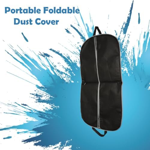 3pcs Black Suit Garment Clothes Travel Cover Bag 101x60cm - Image 7