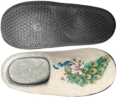 Spa Slippers Home Slippers, Anti-Slip Comfort Lightweight Slippers Closed Toe Casual Shoes House Slippers for Bedroom Home - Image 3