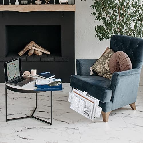 Muka Custom Bedside Caddy Organizer, Felt Sofa Armrest Storage - Image 7