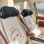 Really Soft Car Headrest Pillow, Neck Pillow for Car with Adjustable Strap - Image 6