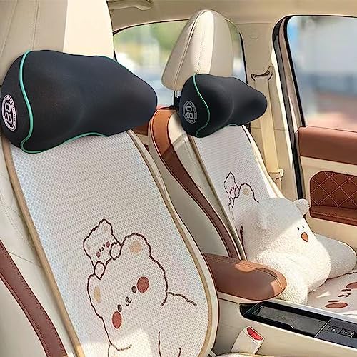 Really Soft Car Headrest Pillow, Neck Pillow for Car with Adjustable Strap - Image 6