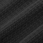 100% Fine Cotton Blanket Luxurious Weave Stylish Design Soft and Comfortable All Season Warmth, Full/Queen, Black (Pack of 6) - Image 3