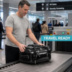 TOPEAST 30L Travel Duffel Backpack, 3-in-1 Convertible Duffle Bag - Image 2