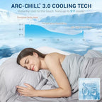 Elegear Gradient Cooling Comforter King Size for Hot Sleepers, 90" x 108" - Image 2