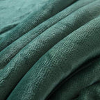 NANPIPER Throw Blanket Reversible Sherpa Flannel Blanket Super Soft Fuzzy Plush Fleece Microfiber for Bed/Couch(60"x80",Olive Green) - Image 5