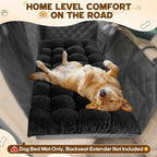 Dog Car Bed Non-Slip Backseat Extender Pet Mat, 48"x24.6" Flannel - Image 4