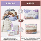 No-Pump Vacuum Storage Bags, Life Space Creator Storage Bags (6) - Image 4