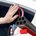 alophoty Car Door Seal Strip, 53.8 Ft, Double Layer 5-Hole, 0.59" × 0.47" by alophoty