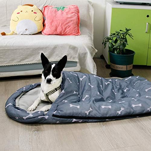 Dog Sleeping Bag Waterproof Warm Packable Dog Bed with Storage Bag for Indoor Outdoor Travel Camping Hiking Backpacking (43''Lx27''W) - Image 4