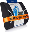 Vaunn Medical Seat Cushion, Lumbar Back Support Pillow for Office Chair with Removable Firm Insert by Vaunn
