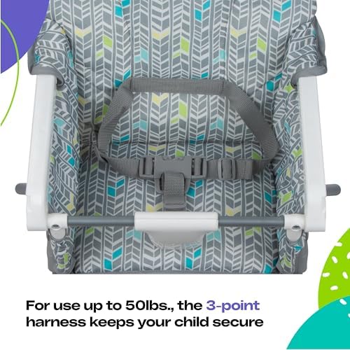 Cosco Kids Highchair for Baby, Simple Foldable High Chair, Convenient, Lightweight, and Compact Design, Mapleton - Image 2