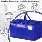 StorageRight Moving Bags, Moving Boxes, 93L 10-Pack Sotrage Bags, 4 Colors - Image 4