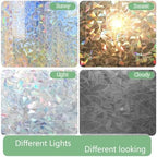 HIDBEA Window Privacy Film Static Cling,Rainbow Window Film,29.5in x 13.1ft - Image 6