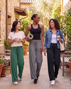 3 Pack Women's Palazzo Pants Wide Leg Adaptive Pajama Bottoms Lounge Casual - Image 4