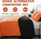 Decroom Lightweight 2 Pieces Comforter Set Twin Quilted Duvet Insert - Image 2
