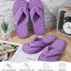 Unittype 10 Pairs Spa Slippers Flip Flops Thong Sandal Slippers - Image 6