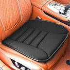 Car Seat Cushion Pad for Driving, Chair Cushion for Office/Truck with Memory Foam, Seat Cushion Comfortable and Durable Black 2" Thick by RaoRanDang