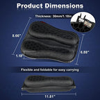 Motorcycle Passenger Seat Cushion, Shock Absorbing, Small - Image 6
