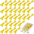Tondiamo 200 Pairs Ear Plug Bulk with Cord Reusable Silicone, Yellow by Tondiamo