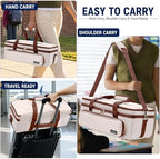 Double Layer Carrying Case with Cutting Mat Pocket & Accessories Storage - Image 6