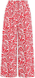 PRETTYGARDEN Womens Pants Elastic Waist Striped Lightweight Palazzo Pant by PRETTYGARDEN