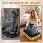 2-Pack Vacuum Compression Travel Bag with Pump - Image 5