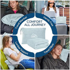 BEDELITE Fleece Blanket 50x60Inches & Travel Pillow Blanket - Image 7