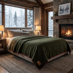 Whispering Winds 100% Wool Blanket, Premium King Size (108"x90") - Image 4