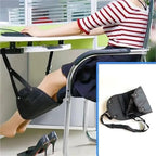 Adjustable Foot Hammocks for Travel, Car, Airplane Rest, Office Hanging, Simple Leg Support Pads for Airplane, Office, Under Desk, Car - Image 2