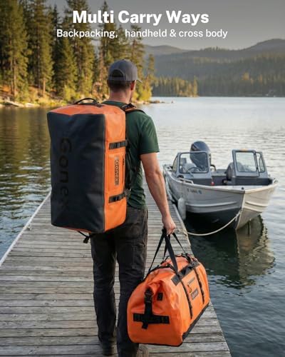 Gonex Waterproof Duffel Bag, 150L Heavy Duty Dry Bag, Reinforced Bottom - Image 4