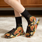 House Slippers for Women Washable Closed Toe with Cute Socks - Image 2