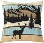 Feelyou Vintage Bear Throw Pillow Covers Reversible Decorative - Image 3
