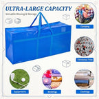 Windyun 4 Pcs 195 Gallon Extra Large Moving Bags XXL Heavy Duty Storage Bag - Image 5